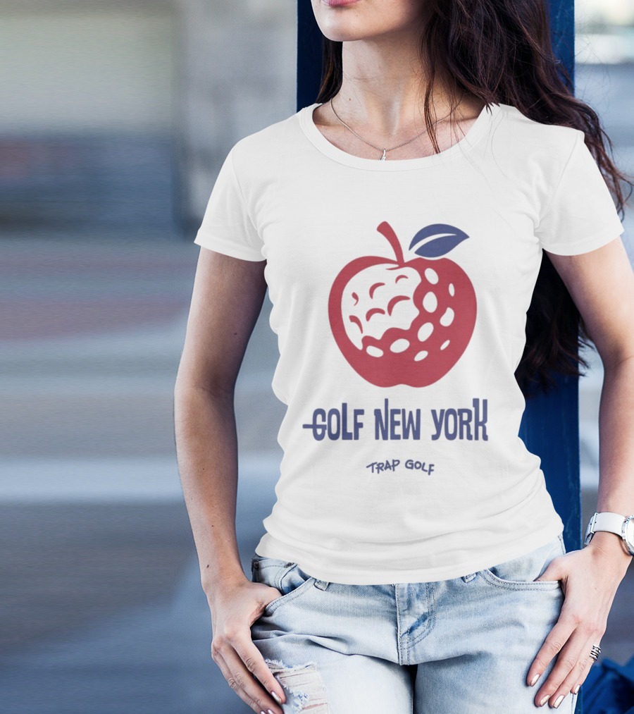 Trap Golf Apple Golf New York T-Shirt