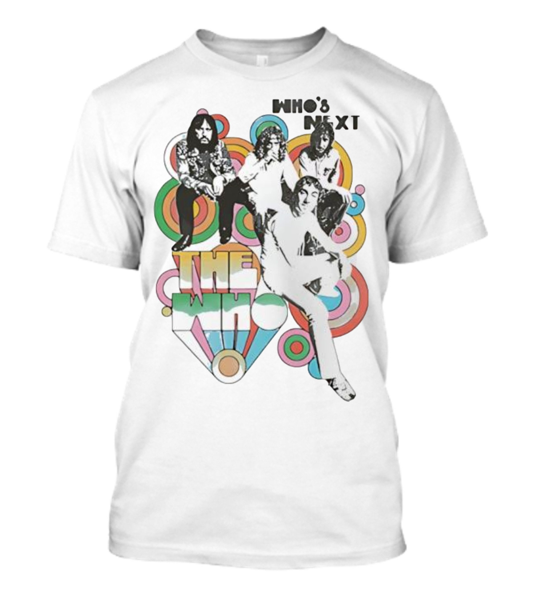 Who’s Next The Who Band Classic Album Cover Art T-Shirt