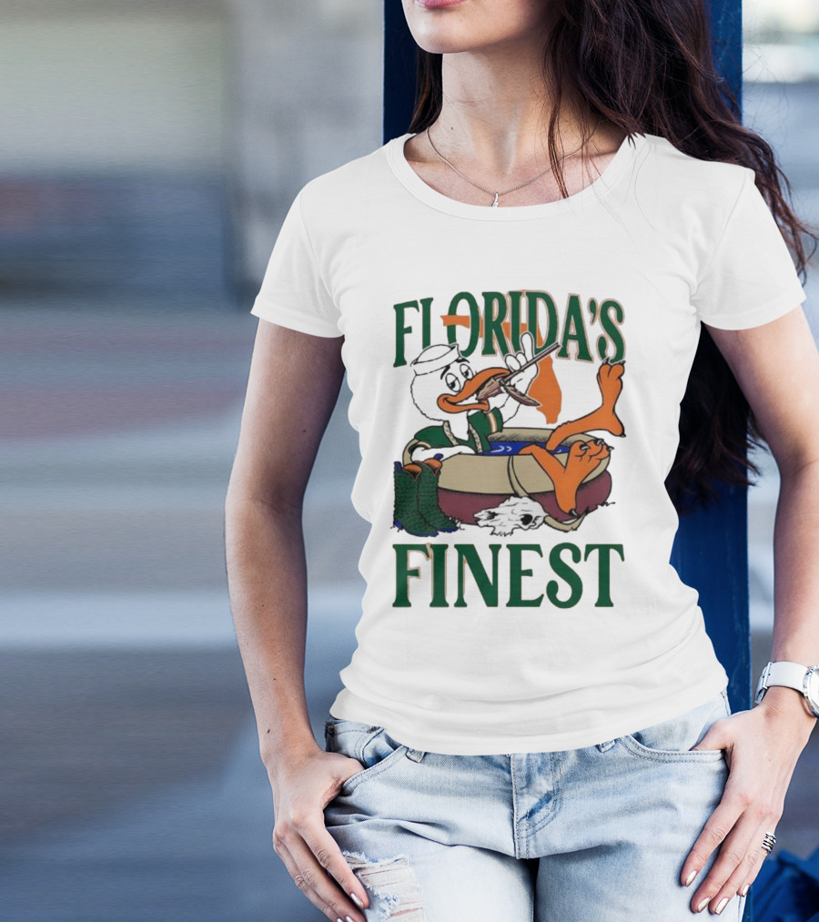 Florida’s Finest Miami Hurricanes Iconic Rivalry Victory Over Florida State Seminoles T-Shirt