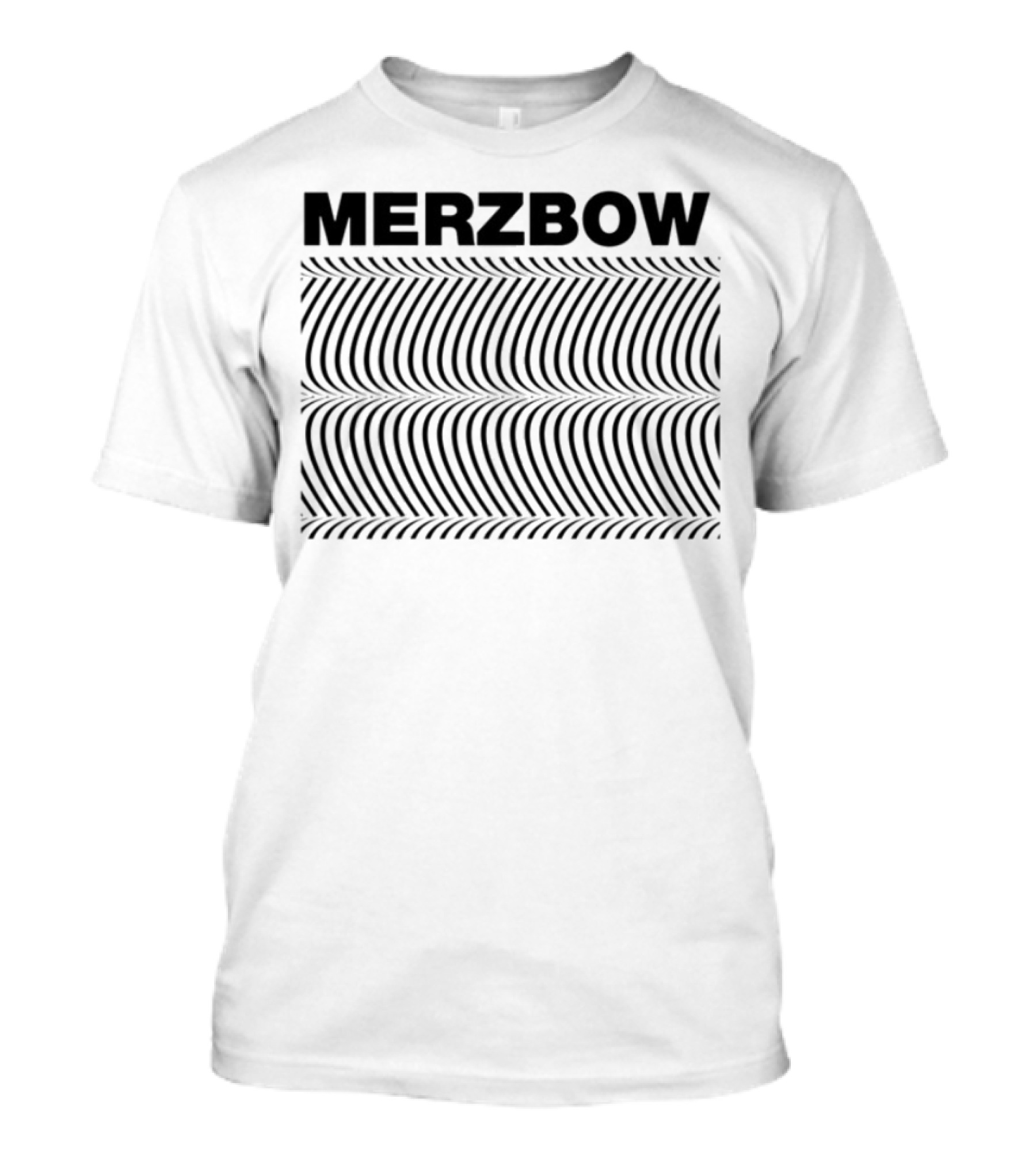 Merzbow Pulse Demon Distorted Wave Pattern T-Shirt
