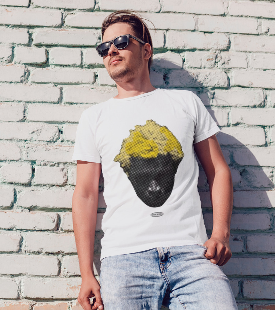 Mon Rovia Boy Yellow Hair Pop Art Style T-Shirt