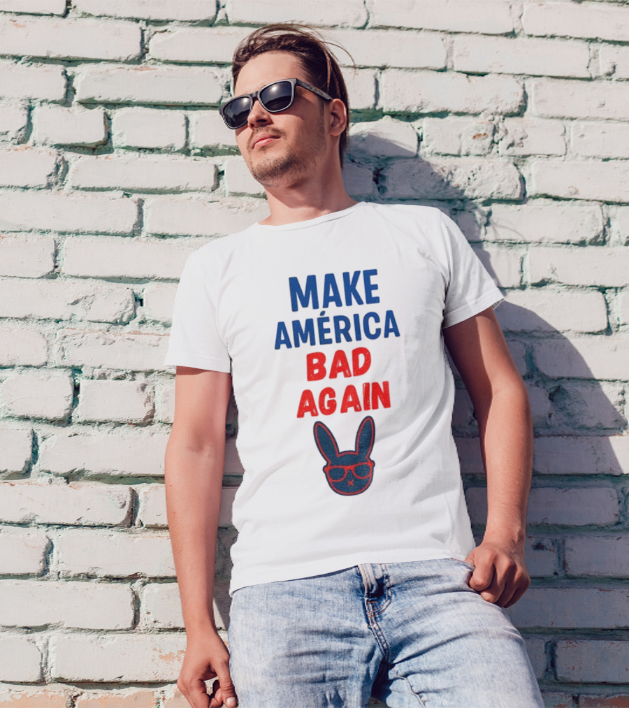 Make America Bad Again Puerto Rican Benito Bowl 2026 Halftime Show T-Shirt
