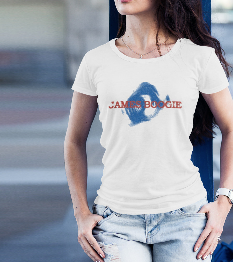 James Boogie Blue Swirl T-Shirt