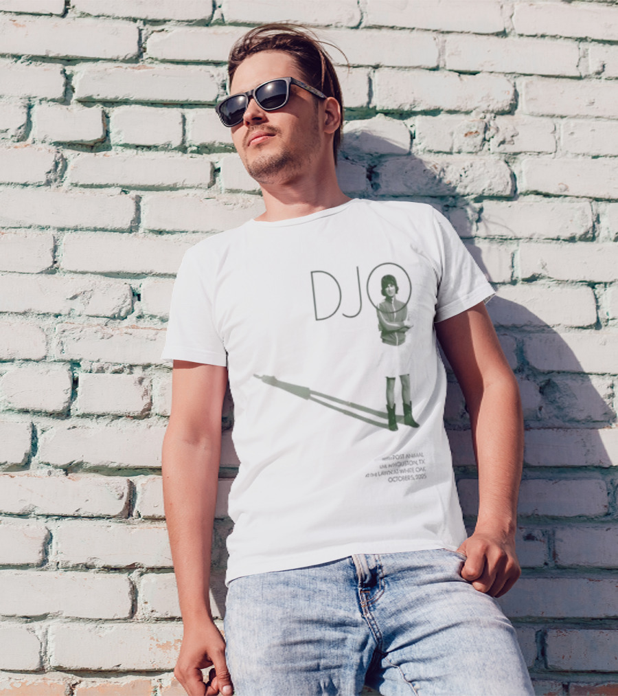Djo White Oak Music Hall Lawn Oct 05 2025 Retro Style Performance Art T-Shirt