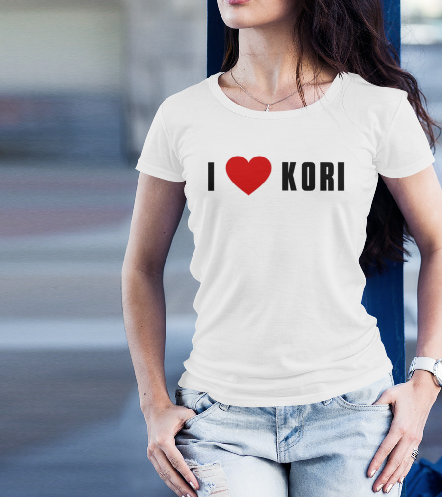 I Love Kori Heart Symbol T-Shirt