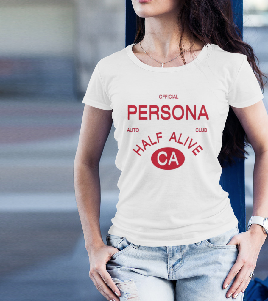 Official Persona Auto Club Half Alive CA T-Shirt