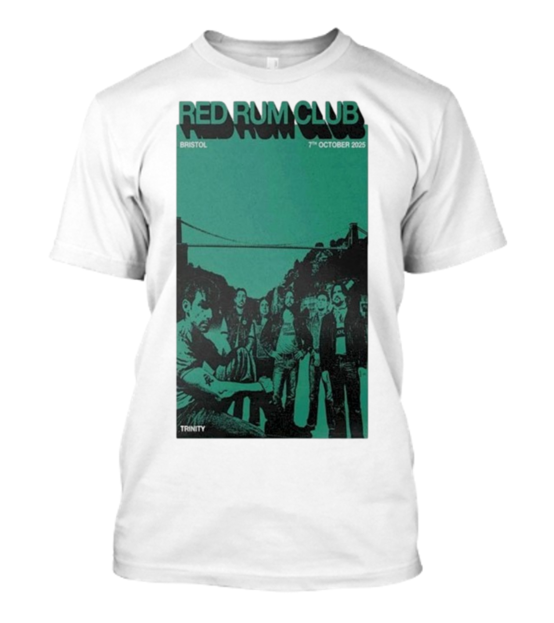 Red Rum Club Bristol Trinity 7th October 2025 Concert T-Shirt