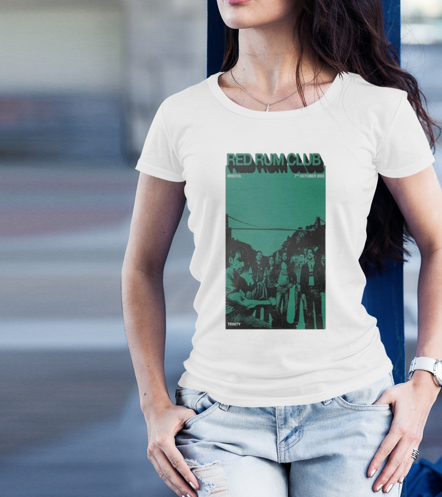 Red Rum Club Bristol Trinity 7th October 2025 Concert T-Shirt