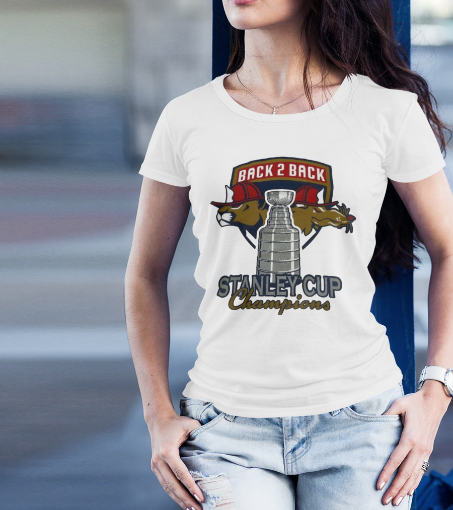 Back 2 Back Florida Panthers Stanley Cup Champions T-Shirt