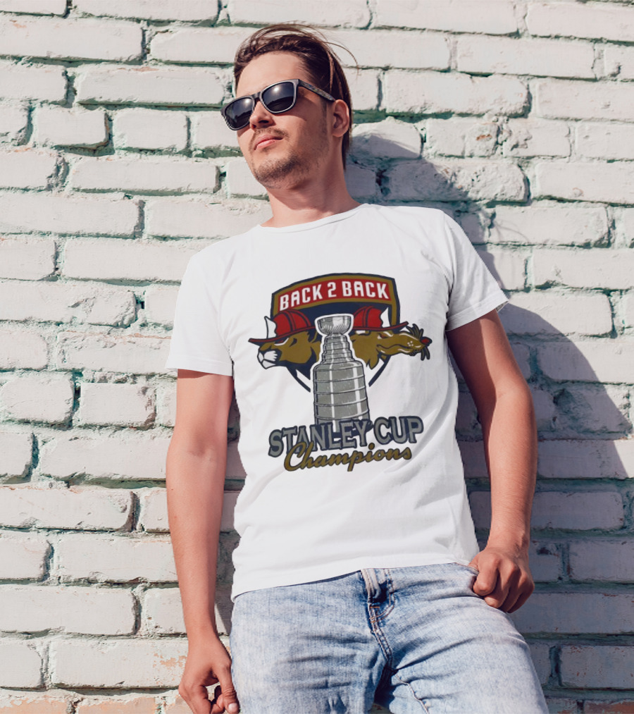 Back 2 Back Florida Panthers Stanley Cup Champions T-Shirt