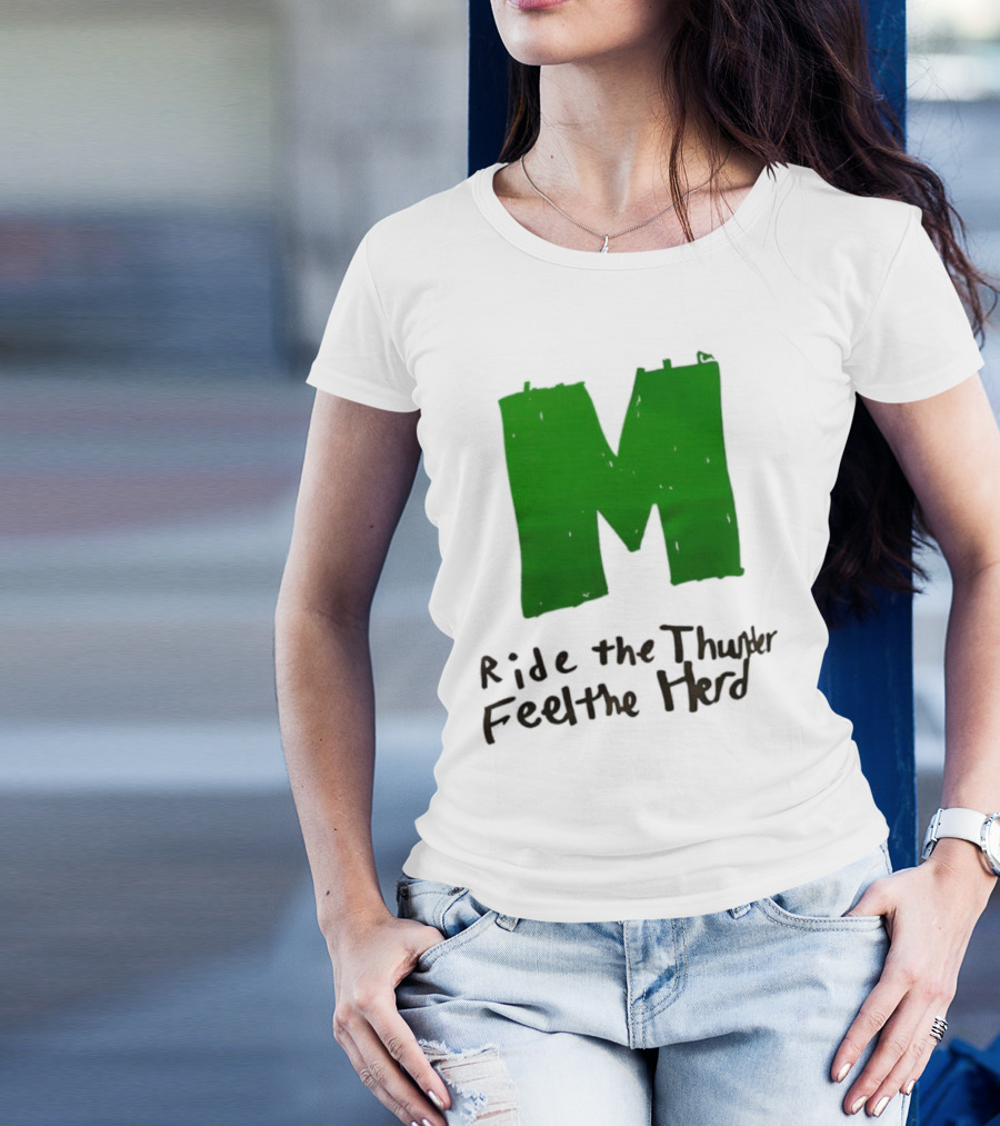 Moorpark Musketeers Ride The Thunder Feel The Herd T-Shirt