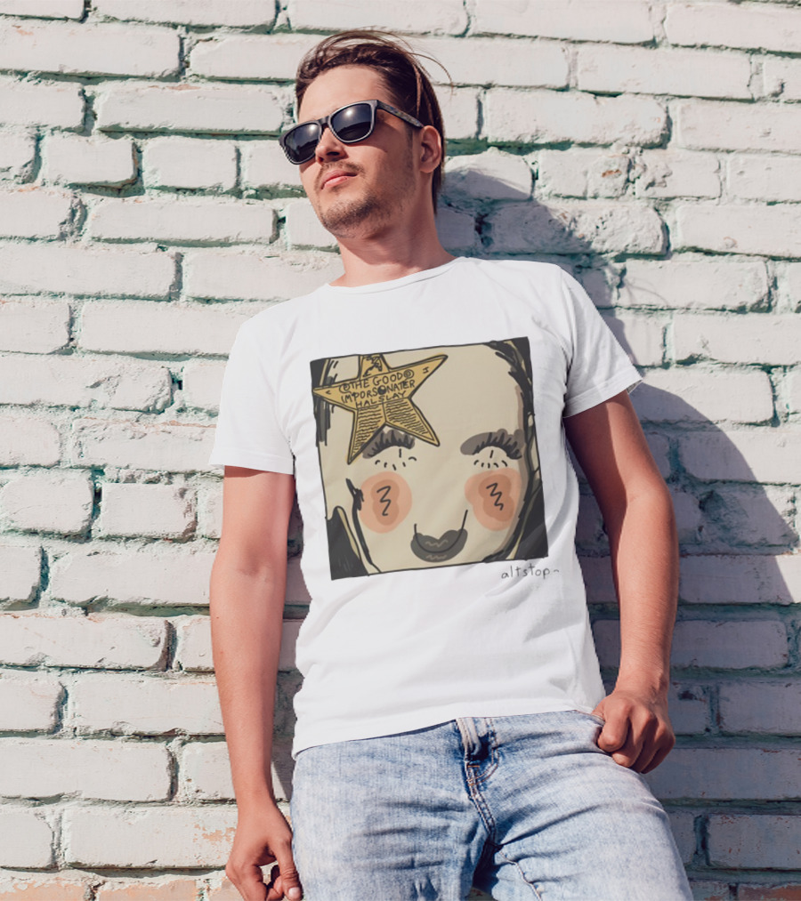 The Good Impersonator Halsey Altstop Star Face Sketch T-Shirt