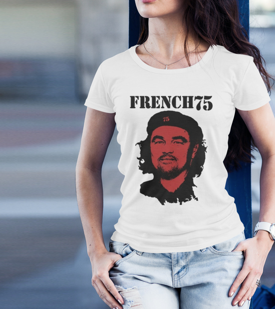 Che French 75 Red Portrait T-Shirt