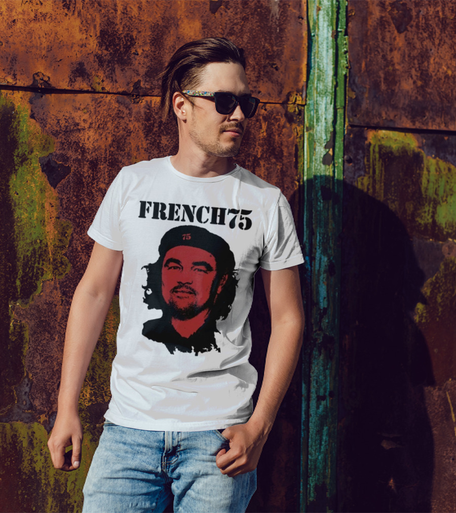 Che French 75 Red Portrait T-Shirt