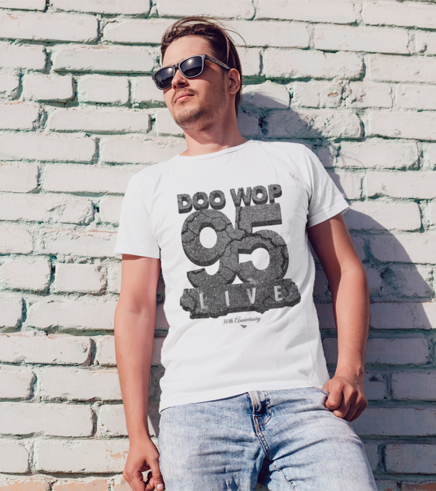 Doo Wop 95 Live 30th Anniversary Cassette Planes T-Shirt