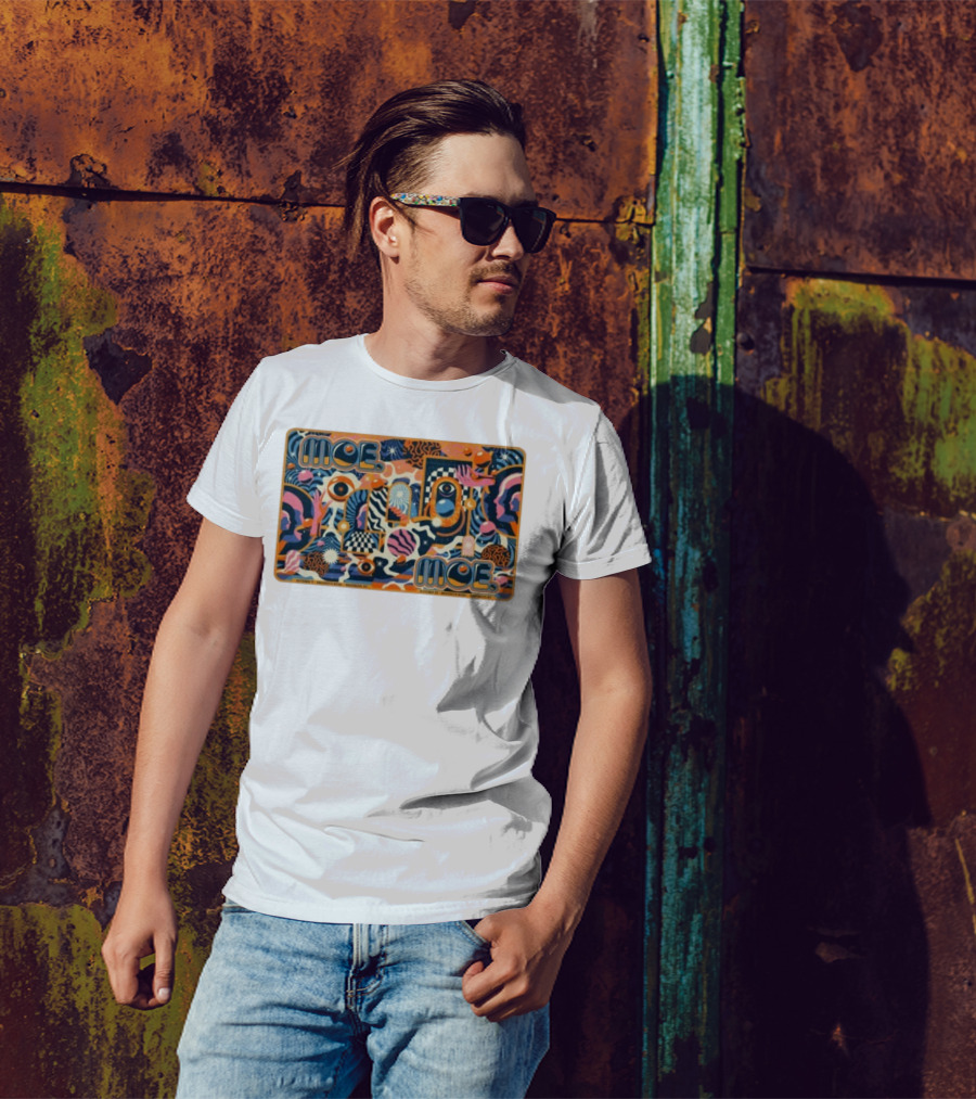 Moe. October 9-10 2025 Brooklyn Bowl NY Psychedelic Abstract Art T-Shirt