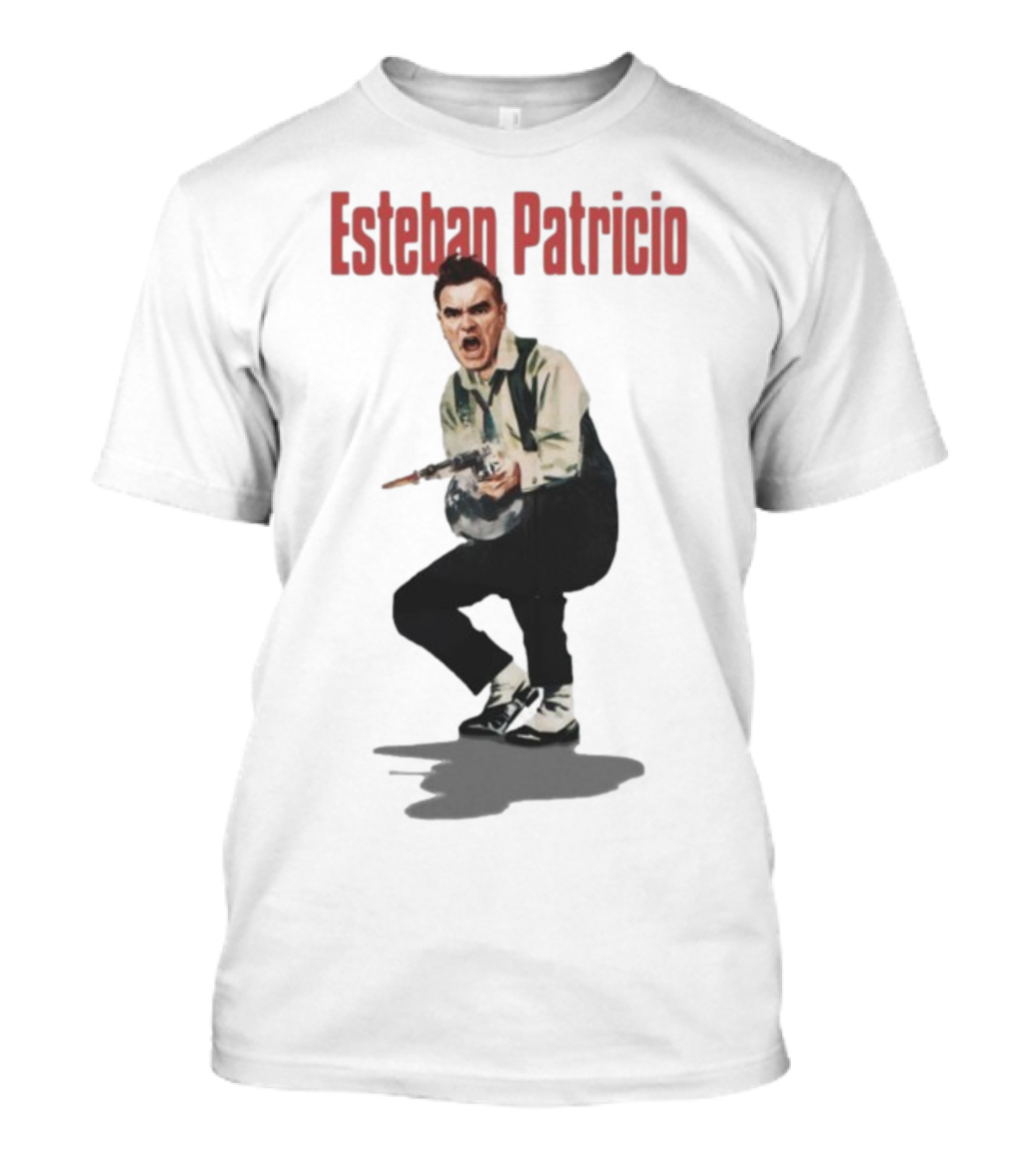 Esteban Patricio Morrissey Style Iconic Pose T-Shirt