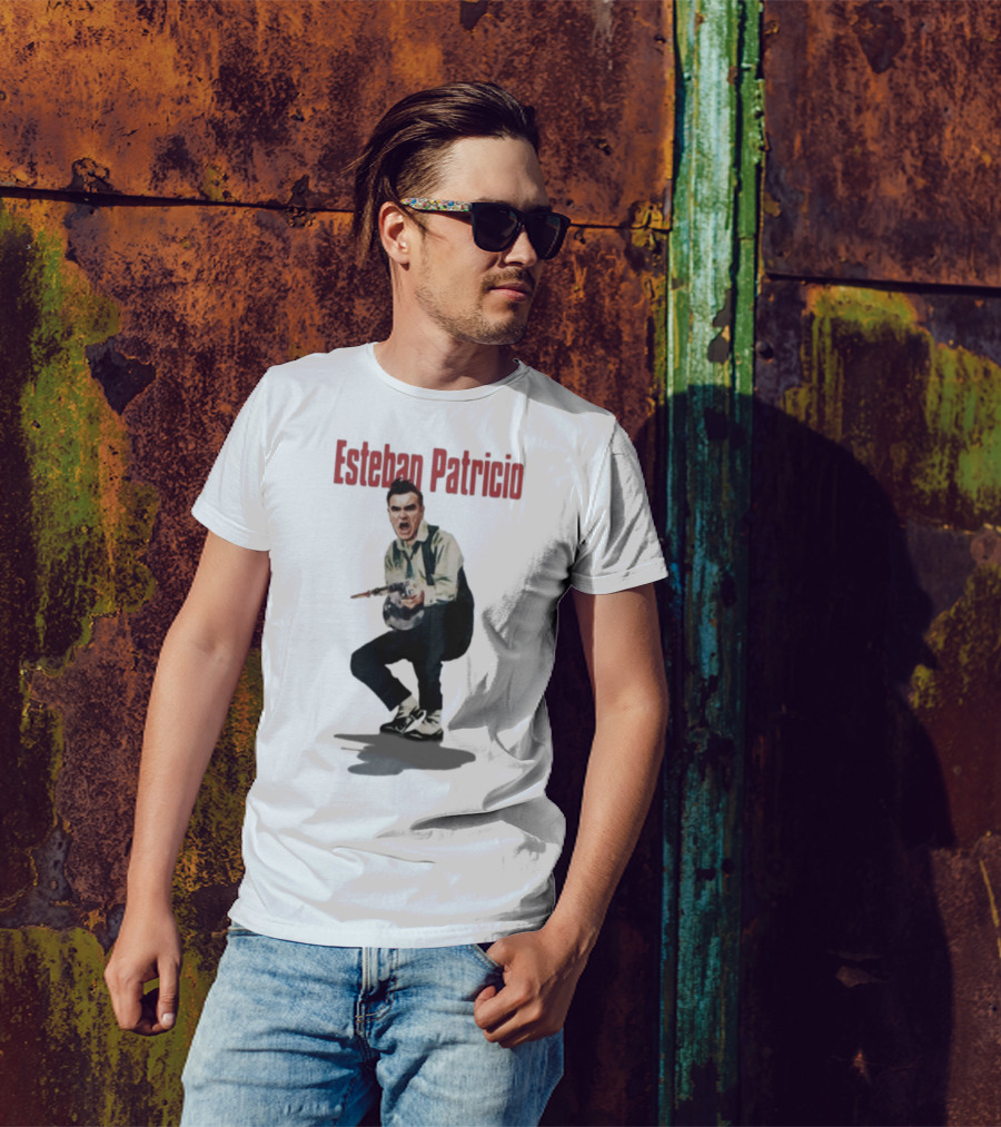 Esteban Patricio Morrissey Style Iconic Pose T-Shirt