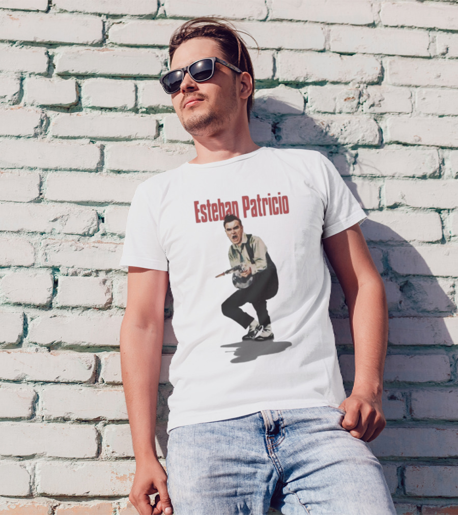 Esteban Patricio Morrissey Style Iconic Pose T-Shirt