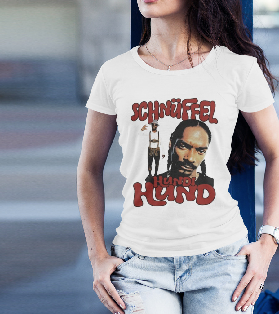 Snoop Dogg Schnüffel Hundi Hund German Style T-Shirt