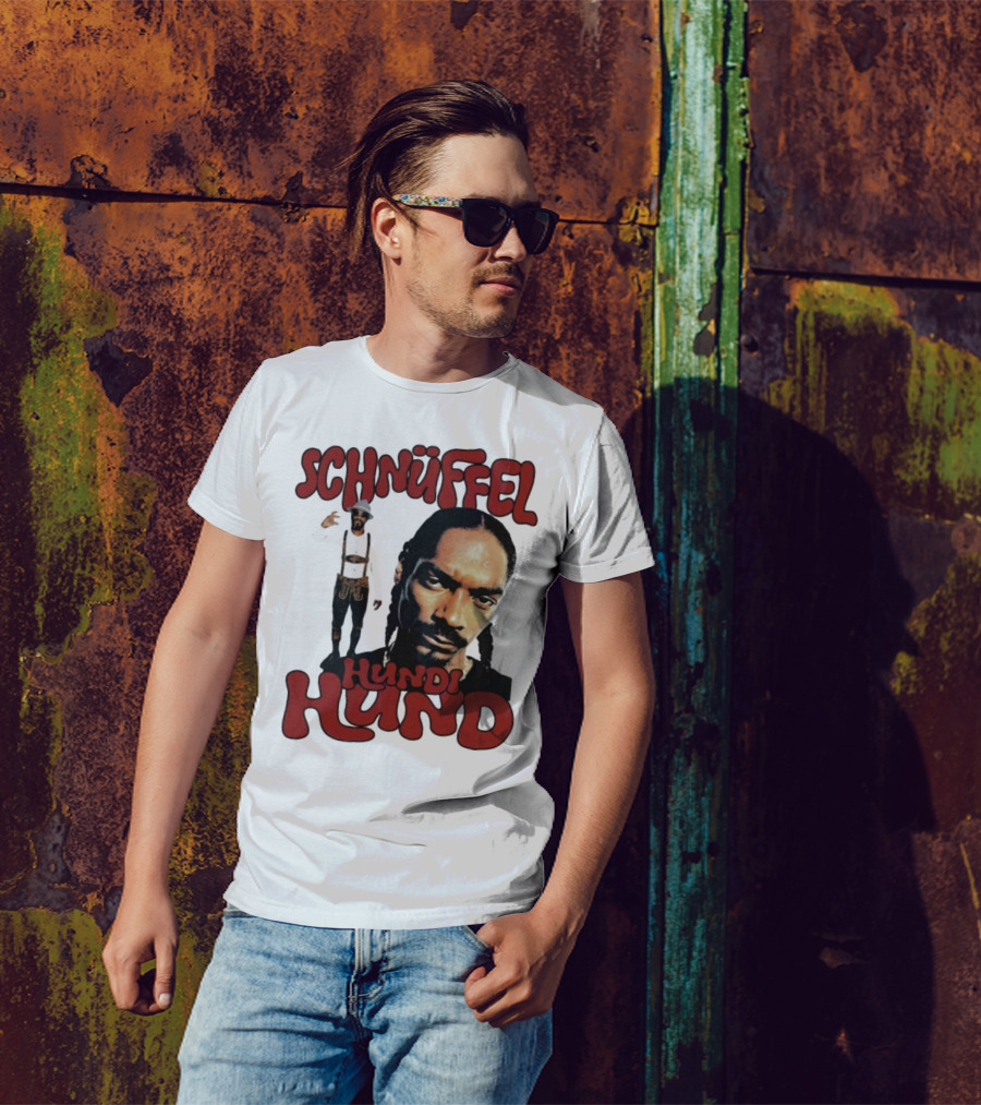 Snoop Dogg Schnüffel Hundi Hund German Style T-Shirt