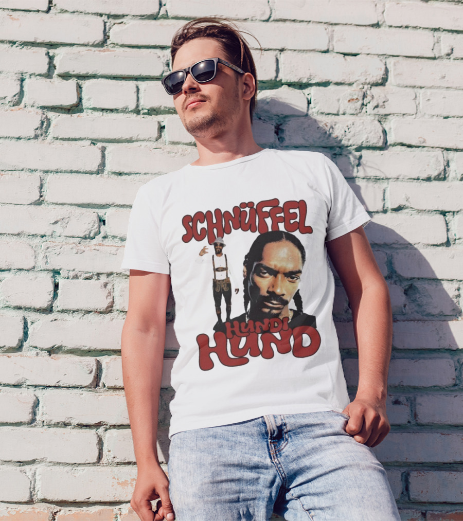 Snoop Dogg Schnüffel Hundi Hund German Style T-Shirt