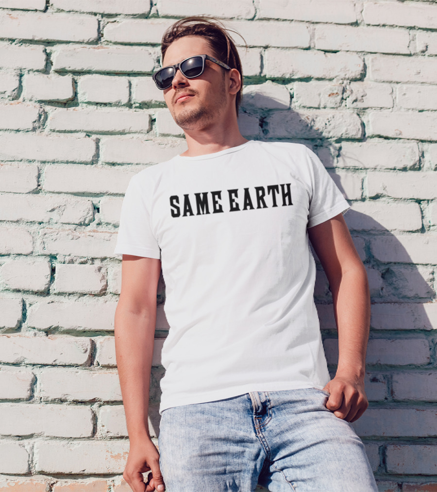 4K Syder Same Earth Planet Connection T-Shirt