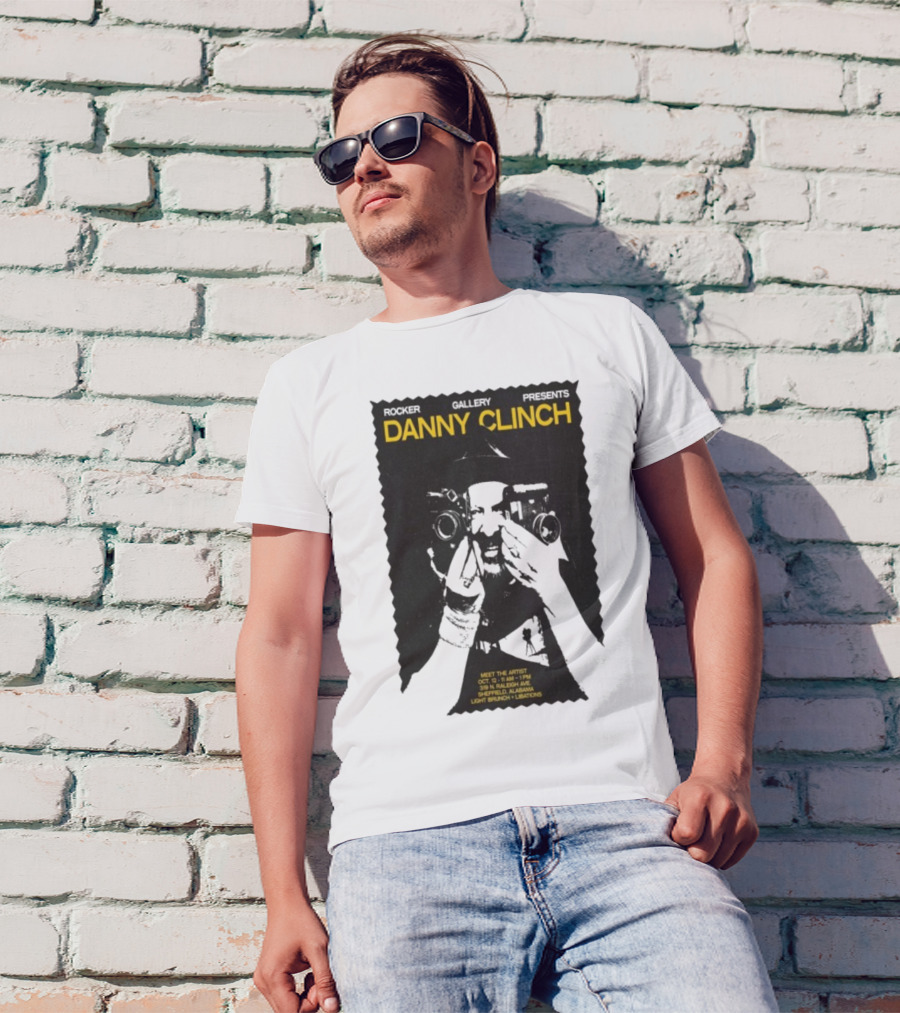 Danny Clinch Meet The Artist Event October 12 2025 Sheffield Alabama 319 N Raleigh Ave Light Brunch And Libations T-Shirt