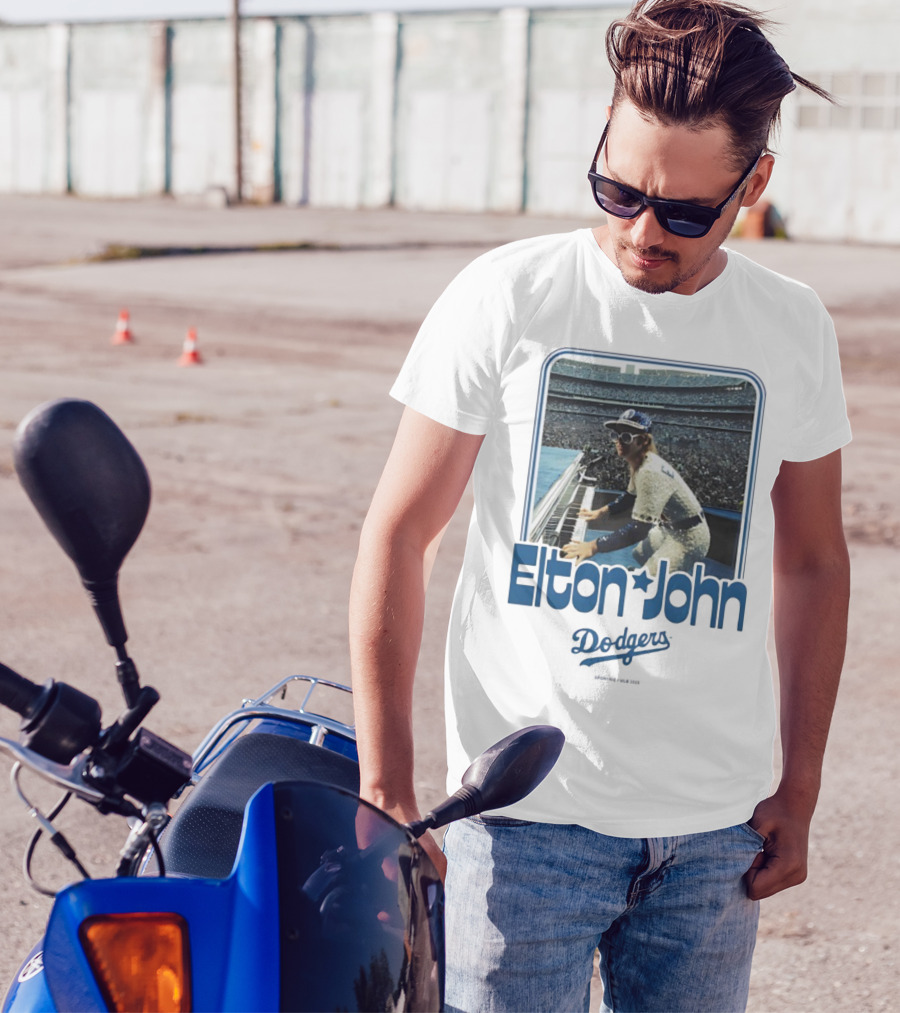 Elton John Dodgers Stadium Concert Los Angeles T-Shirt