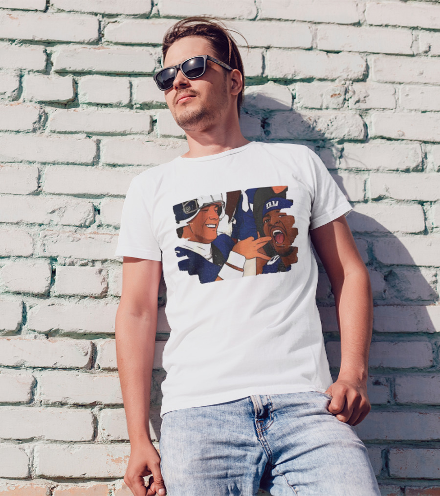 Jaxson Dart Cam Skattebo New York Giants Football Funny Moment NY Giants Helmets T-Shirt