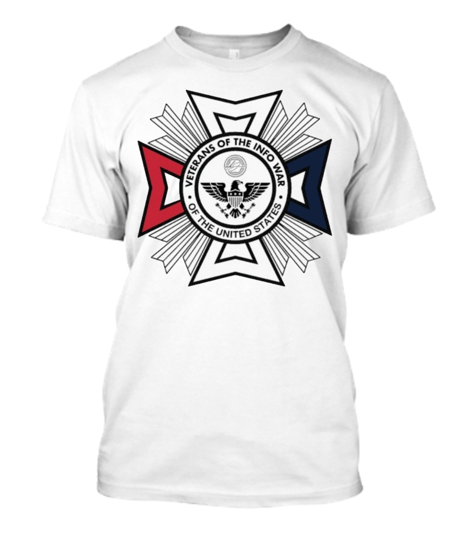 Veterans Of The Info War Emblem United States Insignia T-Shirt