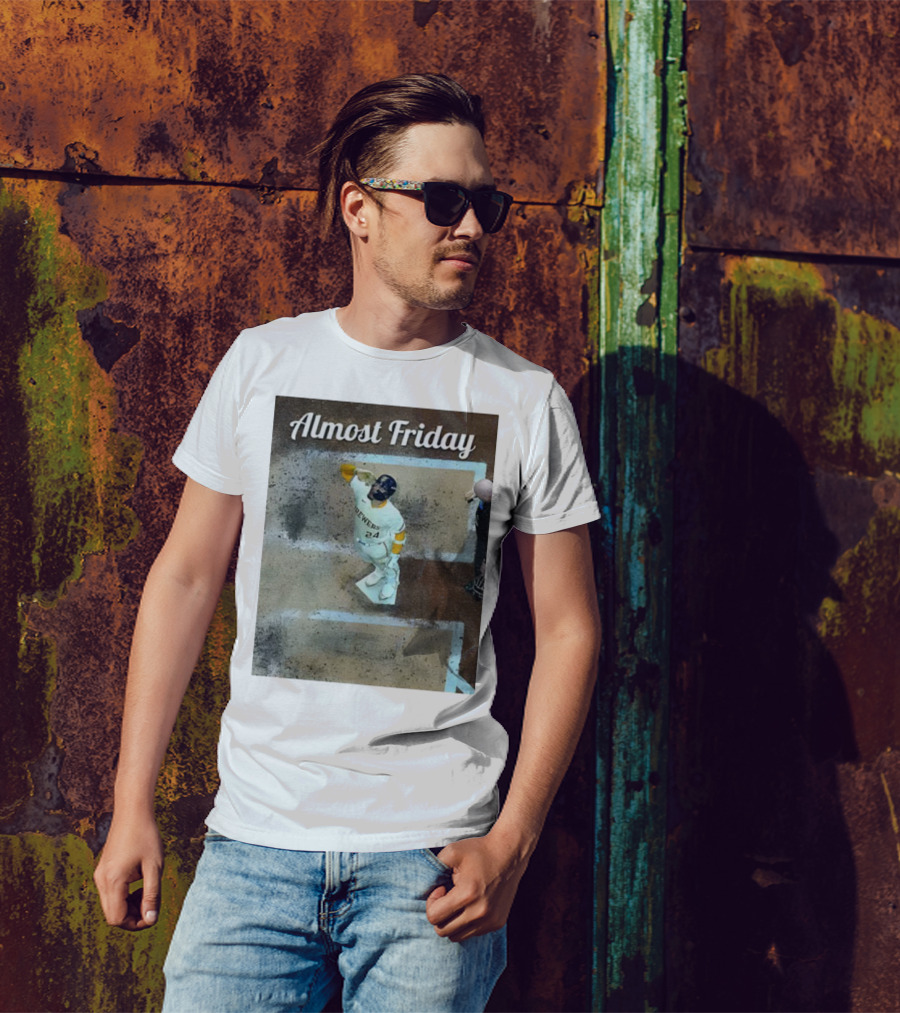 William Contreras Brewers Almost Friday 24 At Home Plate 2025 T-Shirt