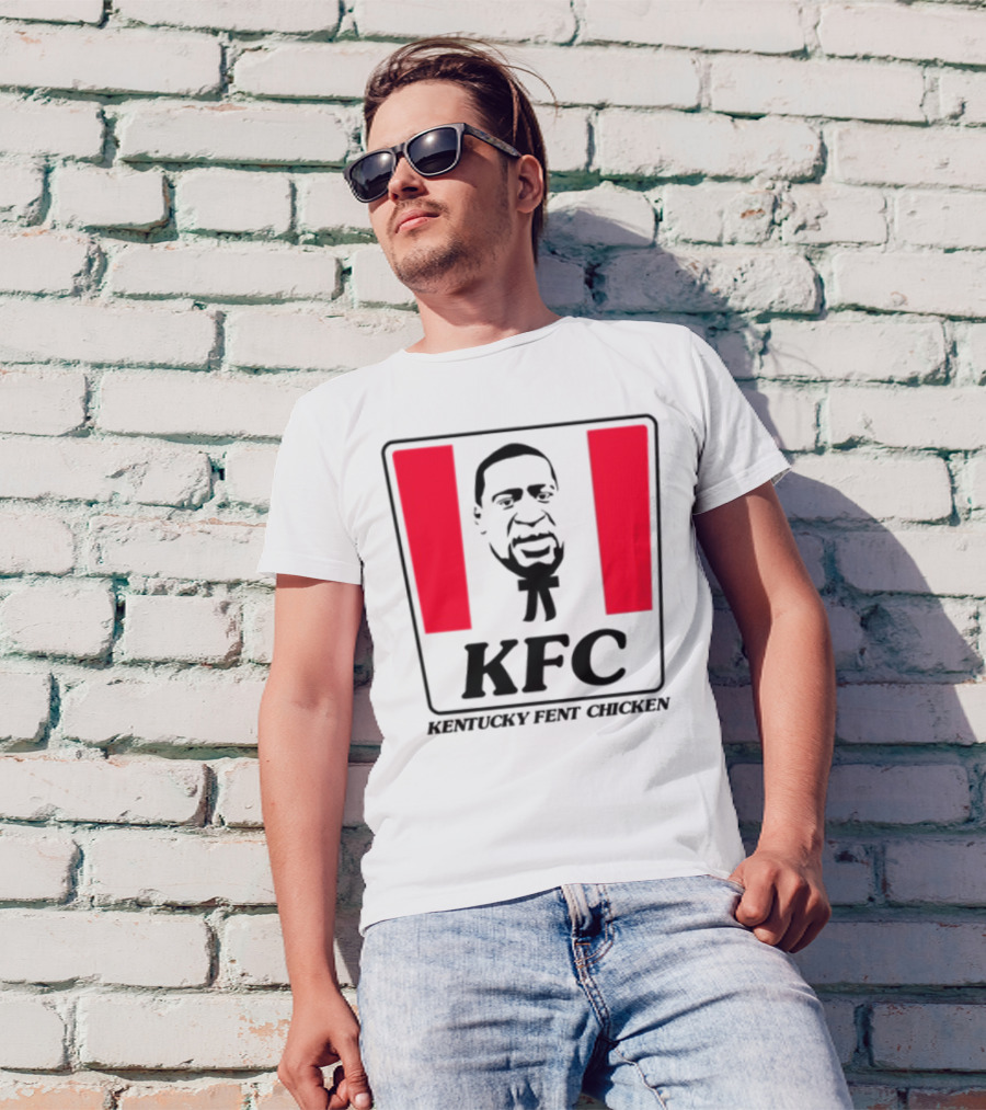 KFC Kentucky Fent Chicken Parody Red Bucket T-Shirt