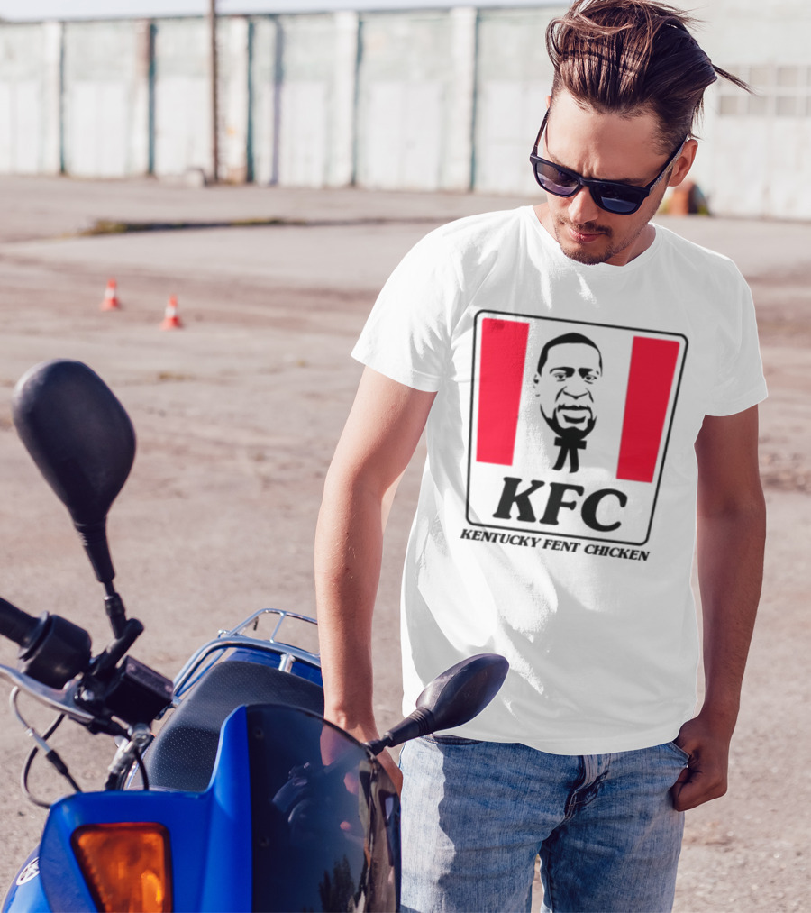 KFC Kentucky Fent Chicken Parody Red Bucket T-Shirt