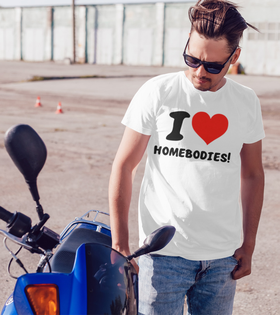 Slidesnvibes I Love Homebodies Cozy Vibes T-Shirt
