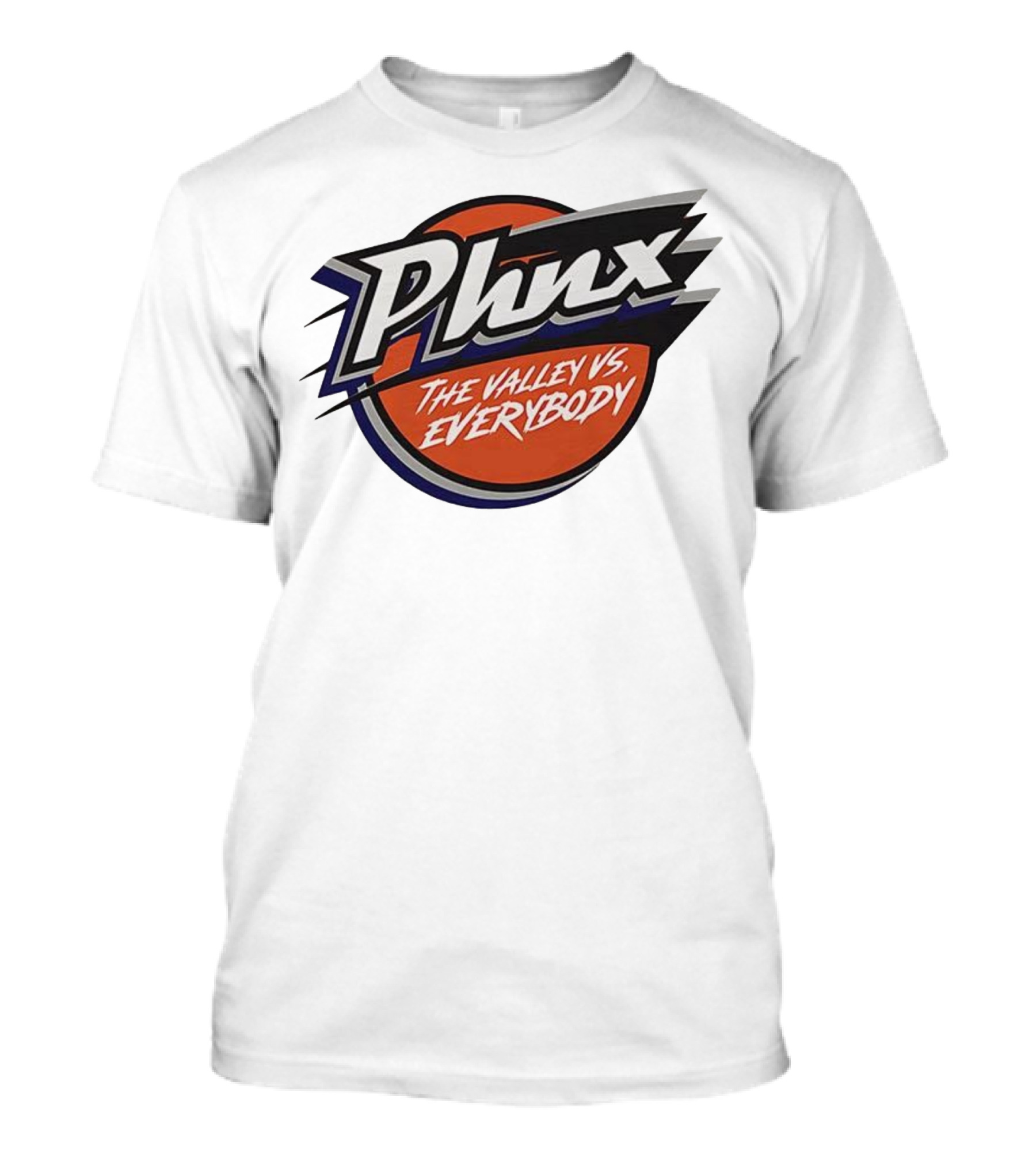 Phnx The Valley Vs Everybody Phoenix Mercury Basketball Tee T-Shirt