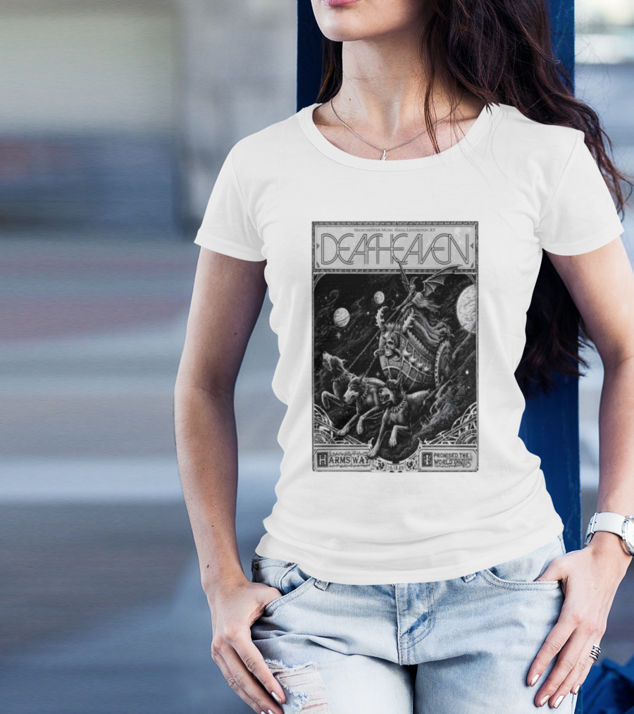 Deafheaven Manchester Music Hall Lexington KY Harms Way Promised The World 10.12.25 T-Shirt