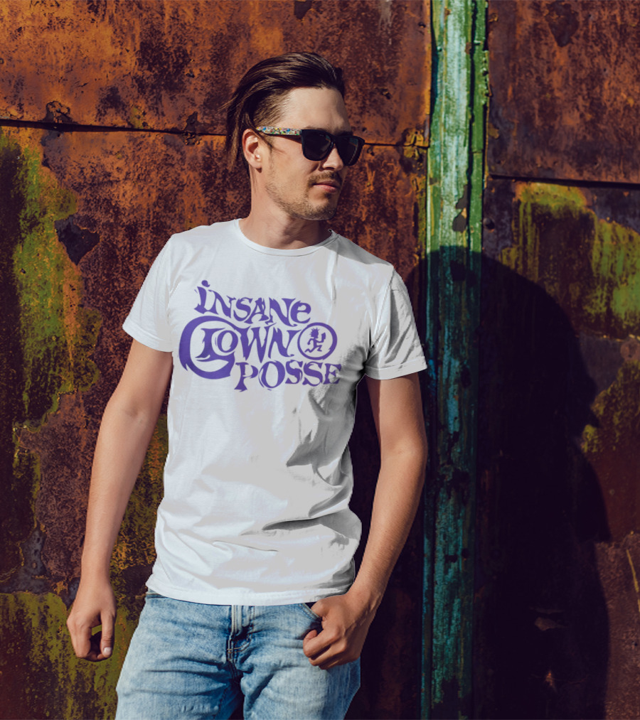 Insane Clown Posse Hatchetman Symbol Stack T-Shirt