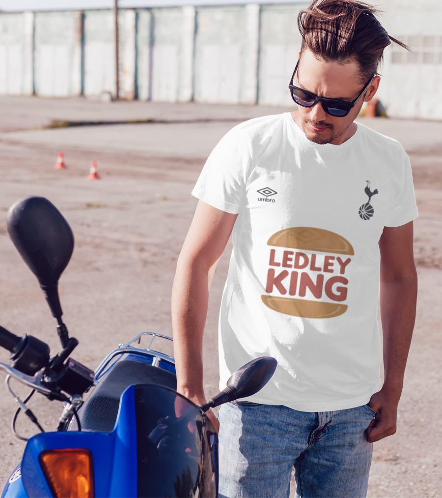 Tottenham Hotspur Umbro Ledley King Burger Logo T-Shirt