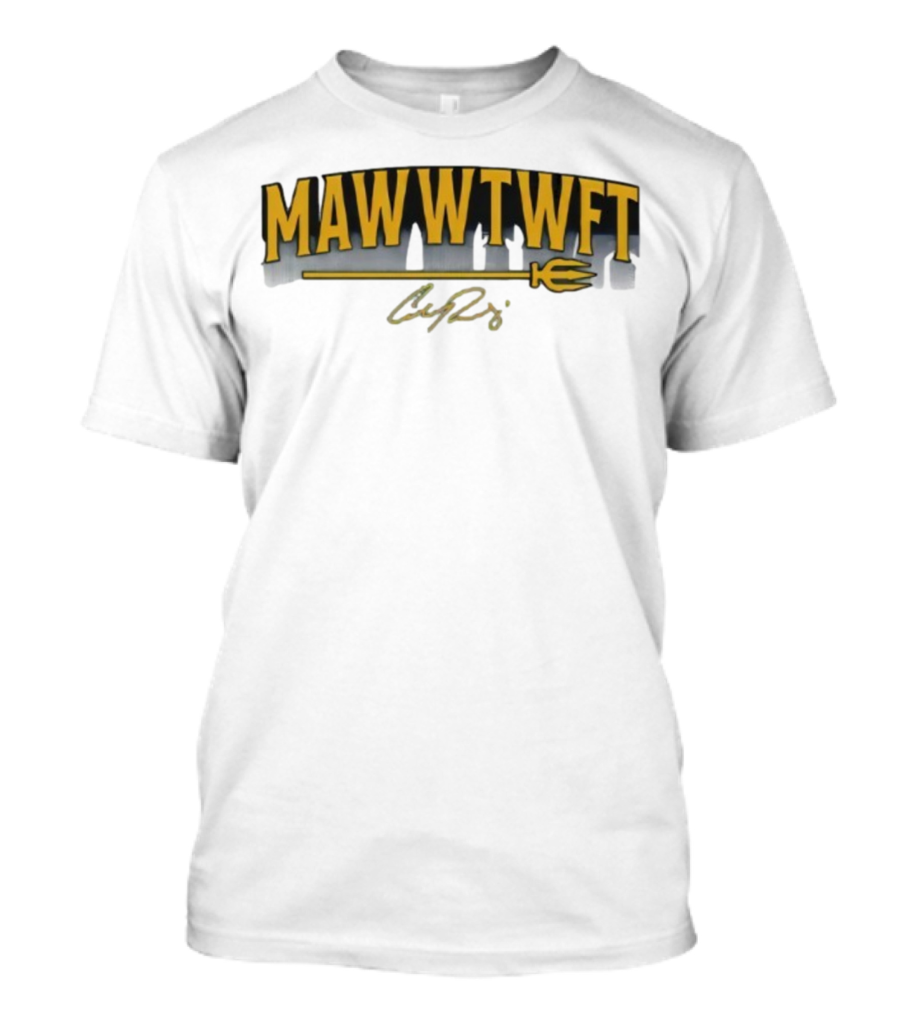 Cal Raleigh Seattle Mariners MAWWTWFT Trident Signature T-Shirt
