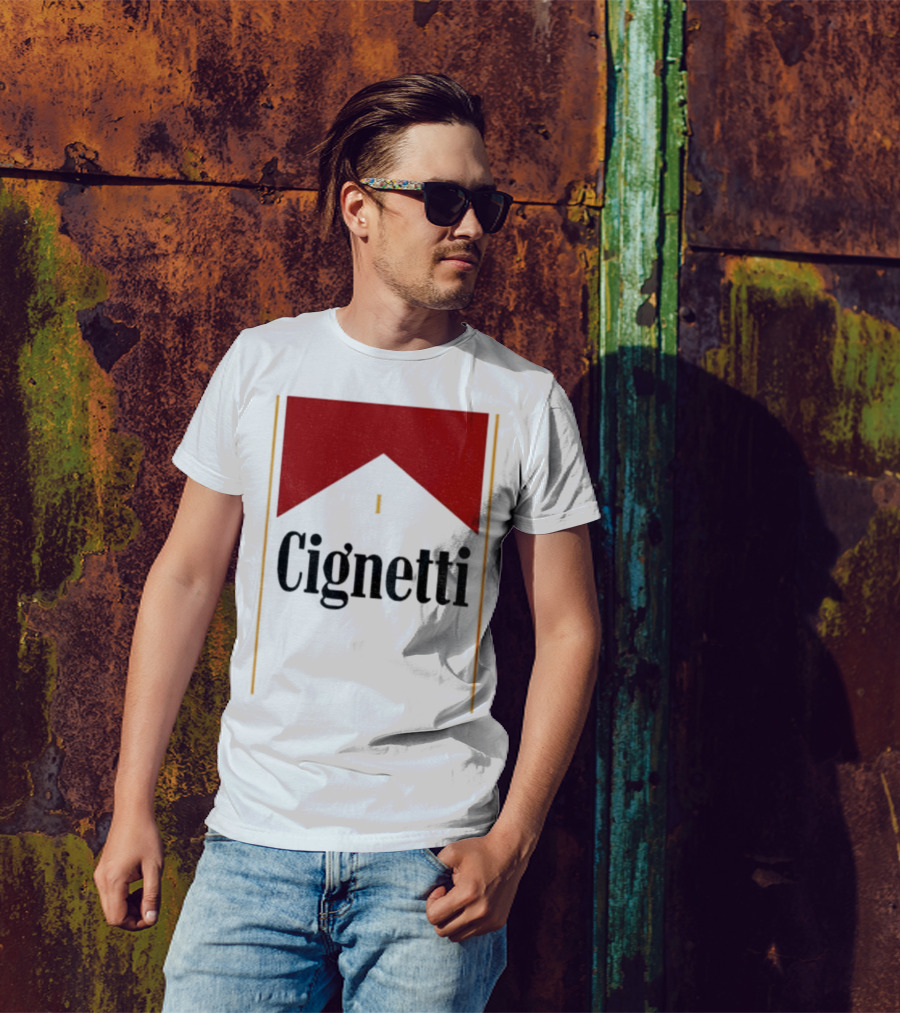 Curt Cignetti Retro Banner Red T-Shirt