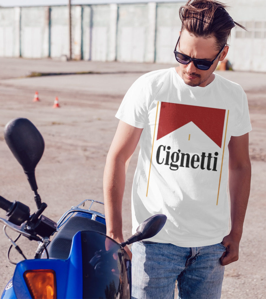 Curt Cignetti Retro Banner Red T-Shirt