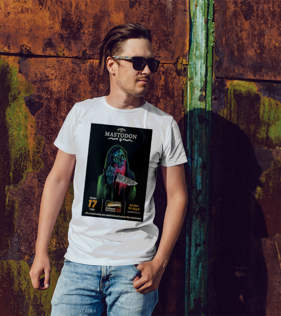Mastodon Arizona State Fairgrounds 2025 Concert Series October 17 Coliseum T-Shirt