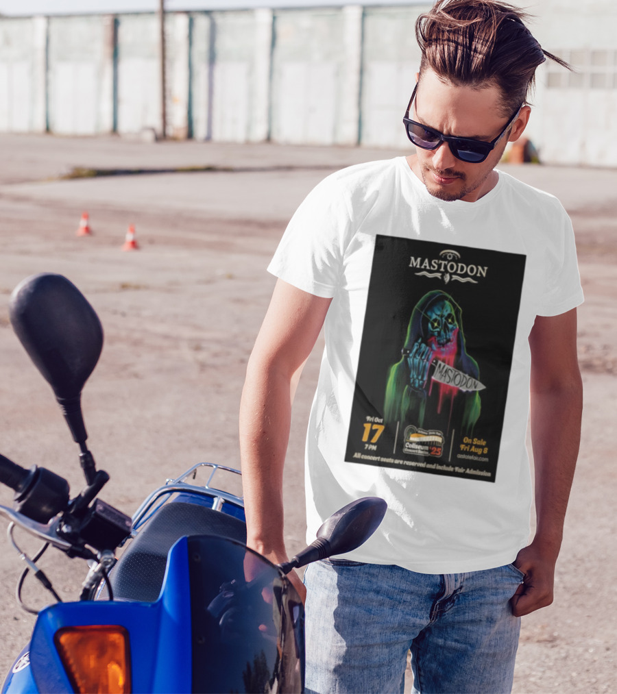 Mastodon Arizona State Fairgrounds 2025 Concert Series October 17 Coliseum T-Shirt