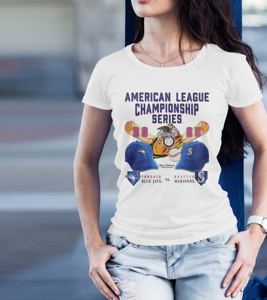 American League Championship Series 2025 Toronto Blue Jays Vs Seattle Mariners T-Shirt