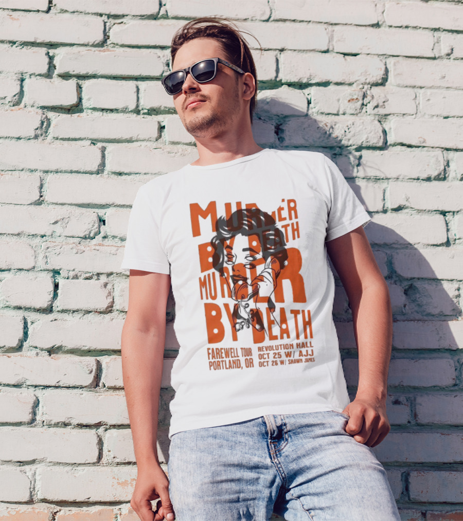Murder By Death Farewell Tour Portland Revolution Hall Oct 23 24 2025 T-Shirt