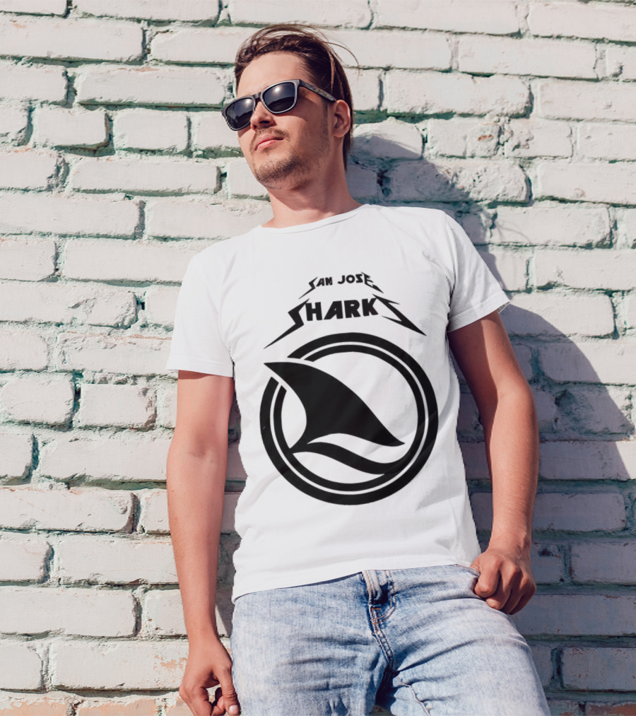 San Jose Sharks Shark Fin Game Day Favorite T-Shirt