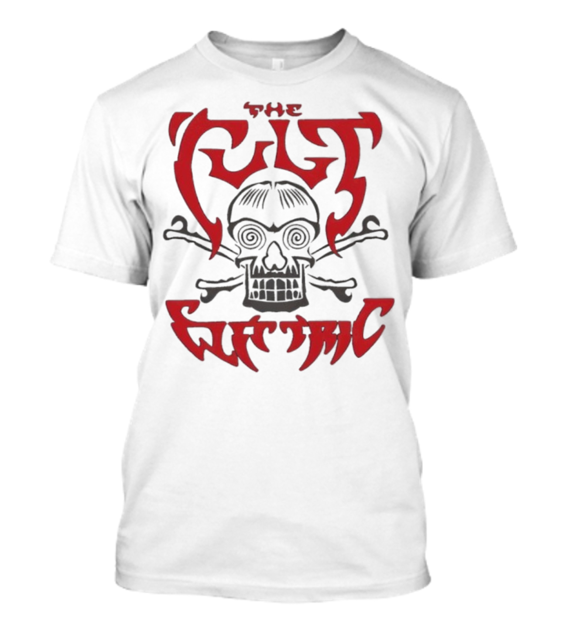 The Cult Electric Skull Vintage Graphic T-Shirt