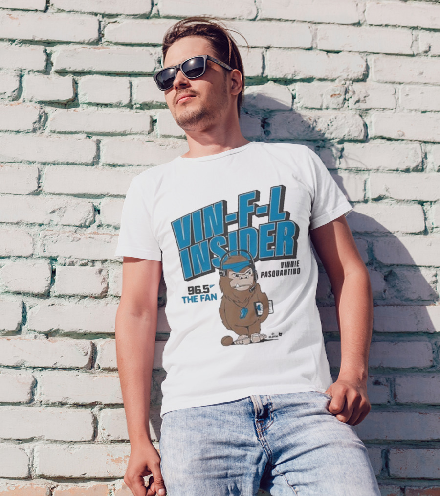 Vin-F-L Insider Vinnie Pasquantino 96.5 The Fan T-Shirt