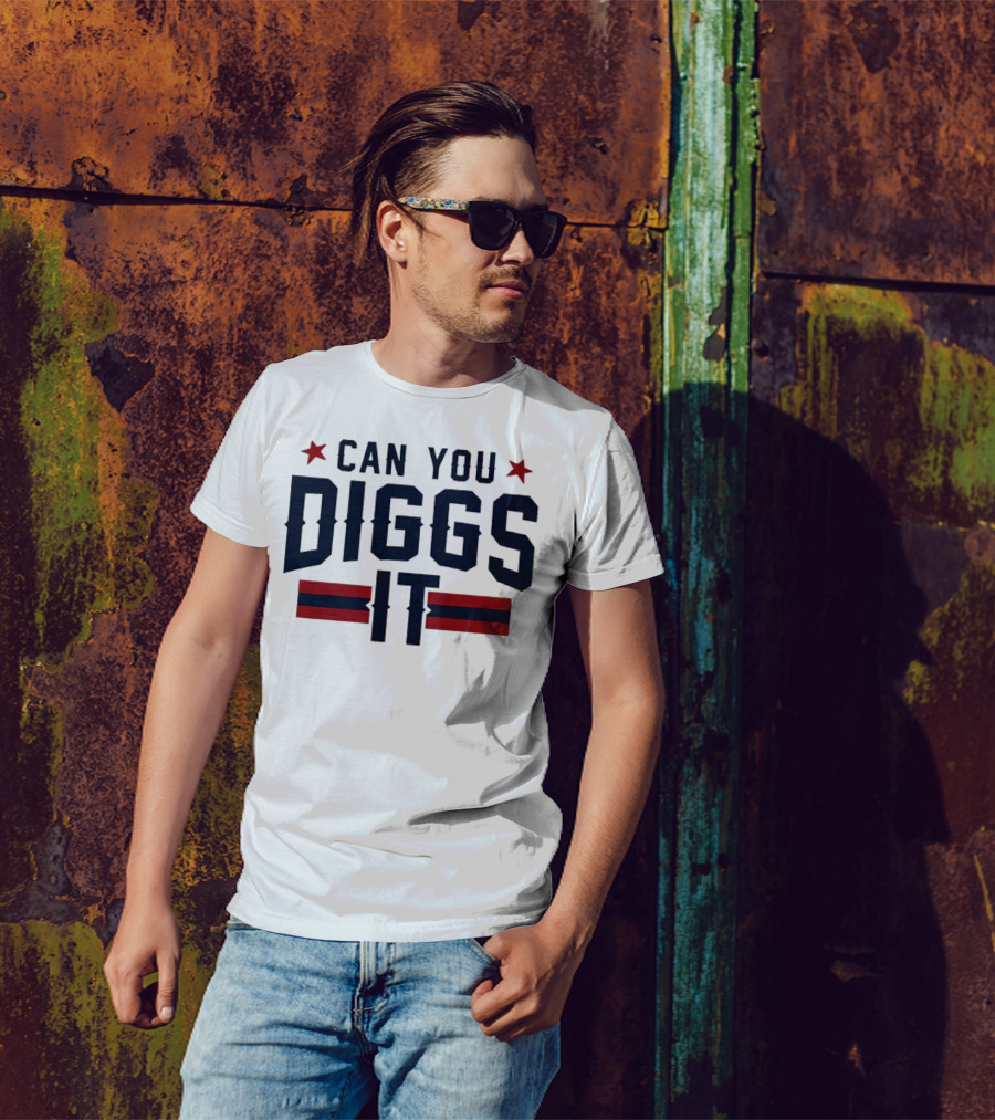 Can You Diggs It Meme Red Blue Star Stripes T-Shirt